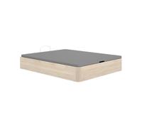 Canapé Round diseño abatible 28,5x135x190 cm Natural 135 x 190 cm