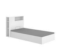 DEKIT GRUPO RIMOBEL - Ten Cabezal Cama 90 + CANAPE Recto 90- Blanco -96x97,2x213,4cm