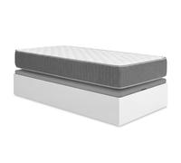 DEKIT - Pack Ahorro Juvenil Canapé Nest con 1 Colchón viscoelástico Nova 90x190cm