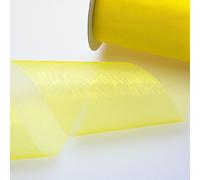 Deko AS GmbH Cristal Organza Amarillo - 70 mm de Ancho - Rollo de 25 Metros - 40070 de 10 R 70