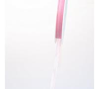 Deko und Band 53736 - Cinta de Organza con Flecos - 7 mm 50 m Col. 50 Color Rosa - 53736 - 7 de 50 - 50