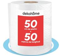 Dekohome Rollo Plastico Burbujas Embalaje, 50cm (A) y 50m (L). Papel burbuja perfecto para Protección de Objetos Frágiles, Mudanzas, Embalajes y Envíos