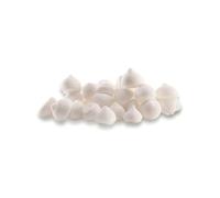Dekora 210063 Mini Decoración Meringue para Tartas, Blanco