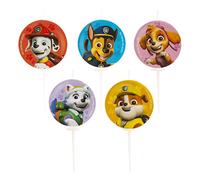Dekora Design Vela de cumpleaños 346245 Patrulla Canina para tartas infantiles 3 cm