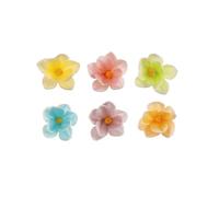 dekora 35 flores comestibles de oblea Decoración para tartas, cupcakes y postres - Colores surtidos, 3,5 cm - Sin gluten, sin lactosa, sin azúcar - Apto para vegetarianos - Caja profesional