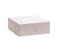 dekora 542016 Caja para Tartas, Papel, 25 x 25 x 8 cm