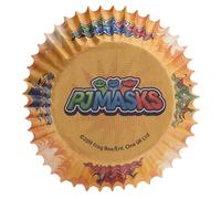 dekora - Cápsulas para Cupcakes con Diseño de PJ Masks - Papel Resistente para Horneado - 25 Unidades