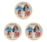 dekora - Decoración para Tartas de Cumpleaños - Cake Topper de Vaiana 2 de 20 cm - Disco de Oblea Comestible para Tarta Sin Gluten, Sin Azúcares Añadidos, Sin Lactosa - Apto para Vegetarianos