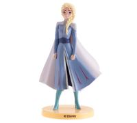 dekora - Figura de Elsa Frozen 2 para Tartas 9 cm - Decoración Infantil de Cumpleaños Disney - Figura de PVC con Base Estable, Apta para Contacto Alimentario