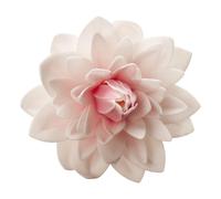 dekora - Flor Gigante Comestible de Oblea 12,5 cm (Dalia Roja) - Decoración para Tartas, Pasteles y Cupcakes, Sin Gluten, Sin Lactosa, Apta para Vegetarianos