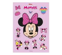 Dekora, Oblea Recortable Comestible Minnie Mouse, Decoración para Cumpleaños Disney Infantil, Adornos para Pasteles, Galletas, Cupcakes y Otros Postres