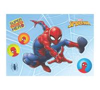 dekora - Obleas Recortables de Spiderman en Lámina - Decoración Comestible de Tartas de Cumpleaños