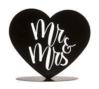 Dekora - Topper Decoracion Tartas Mr & Mrs - 14,5 cm