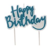 Dekora - Velas Cumpleaños Originales | Vela Happy Birthday Decoracion Cumpleaños con Letras Decorativas - 10 x 6,5 cm