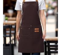 Delantal de Trabajo para Camarero de Café y Restaurante para Hombres, Delantal de Trabajo para Chef, , Supermercado, Tienda de Frutas y Hamburguesería para Mujeres