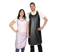 Delantal impermeable negro