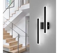 DELIPOP Aplique LED de Pared Interior, 32W 3600LM Lámpara de Pared 6500K