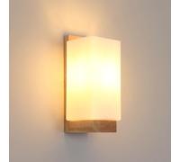 DELIPOP Aplique pared Interior, Lámpara de Pared Madera E27