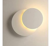 DELIPOP Aplique pared Interior Led 10W, Lámpara de Pared LED Moderno 3000K