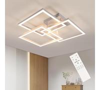 DELIPOP Lámpara de Techo LED Modernas Regulable 40W 4500LM, Blanco