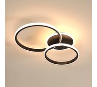 DELIPOP Plafón LED Redondo, 42W 4725LM Lámpara de Techo Moderna 3000K