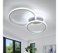 DELIPOP Plafon LED Techo, 42W 4725LM Moderna Lámpara de Techo LED 6500K