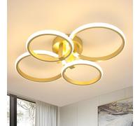 DELIPOP Plafon LED Techo Moderna, 56W 6300LM Lámpara de Techo LED 3000K