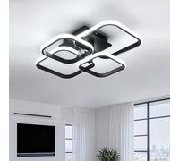 DELIPOP Plafon LED Techo Moderno, 60W 6750LM Lamparas de Techo Salon 6500K