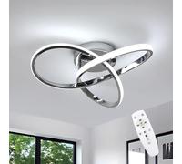 DELIPOP Plafon LED Techo Regulable 36W, Luz de Techo con Mando 3000-6500K