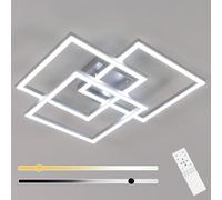 DELIPOP Plafon LED Techo Regulable 40W 4500LM Lampara con Mando a Distancia