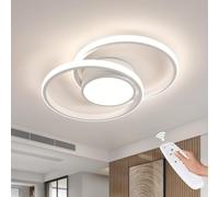 DELIPOP Plafón LED Techo Regulable 42W, Lámparas Salon con Mando Blanco
