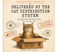 Delivered by the Cat Distribution System: The Official Record Book of How My Cat Chose Me: A Guided Keepsake Journal for New Cat Parents | Gotcha Day, ... First Year Memory Book | Gift for Cat Lovers