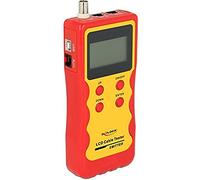 DeLOCK 86108 comprobador de Cables de Red Amarillo, Rojo - Probador de Cable de Red (9 V, 80 mm, 32 mm, 185 mm, 1 Pieza(s))