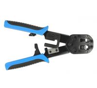 Delock 86450 crimpadora juego de herramientas negro, azul