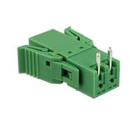 DeLock Bloque de terminales para Placa de 2 Pines, 3,81 mm, Horizontal