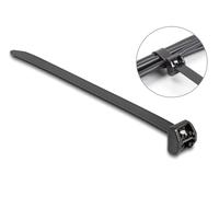 Delock brida con lengüeta metálica la 203 x an 12,7 mm 10 piezas neg