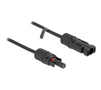 Delock cable solar dl4 4 mm² macho a hembra 3 m negro