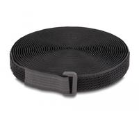 Delock cinta autoadhesiva en rollo con correa la 3 m x an 20 mm negro