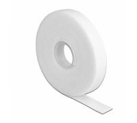 Delock cinta de gancho y bucle en rollo la 3 m x an 13 mm blanco