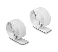 Delock cinta de gancho y lazo autoadhesiva la 1 m x an 20 mm blanco