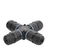 Delock conector de cable en forma de x con conexión de abrazadera de