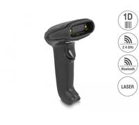 Delock escáner de código de barras 1d laser para 2,4 ghz, bluetooth