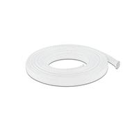 DELOCK Geflechtschlauch dehnbar 5m x 12mm weiB NUEVO