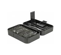DeLOCK Juego de Destornilladores de Precisión Set Profesional 130 Piezas, con Bits Hex, Torx, Phillips, Pozidriv, Incluye Funda y Extensión, para Electrónica, 105 x 155 x 52 mm