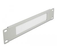 Delock tira de cepillo de manejo de cables de 10? 1u en gris