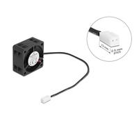 DeLOCK Ventilador axial 5 V CC, 40 x 40 x 20 mm, color negro