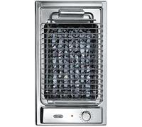 DELONGHI BQI13/2 Domino Barbacoa 30CM Inox Plancha Cocina Eléctrica