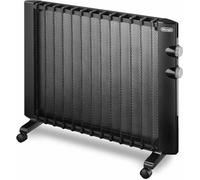 De'Longhi HMP 2000, radiador, para pared o suelo, color negro, giratorio, 2000 W, 1000 W