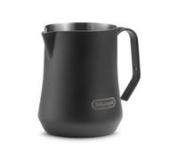 De'Longhi Jarra espumadora de leche, 500 ml, acero inoxidable negro mate