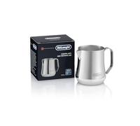 De'Longhi Jarra espumadora de leche, acero inoxidable, 481.9 g (500 ml), herramienta barista, jarra espumadora para máquina de espresso, café, capuchino, latte arte, DLSC069